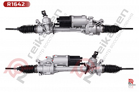 Рейка рулевая восстановленная Мерседес (MERCEDES) C W205 14-18 ЭУР (Active Lane)