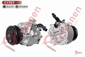 Компрессор кондиционера восстановленный Мицубиси (MITSUBISHI) ASX / Лансер (LANCER) 10- 5PK