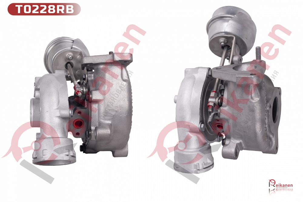 Турбокомпрессор BORGWARNER восстановленный Фольксваген (VAG) 2.0 TDI