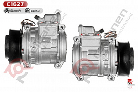 Компрессор кондиционера восстановленный Мерседес (MERCEDES) ACTROS (9PK 24V) 87-96