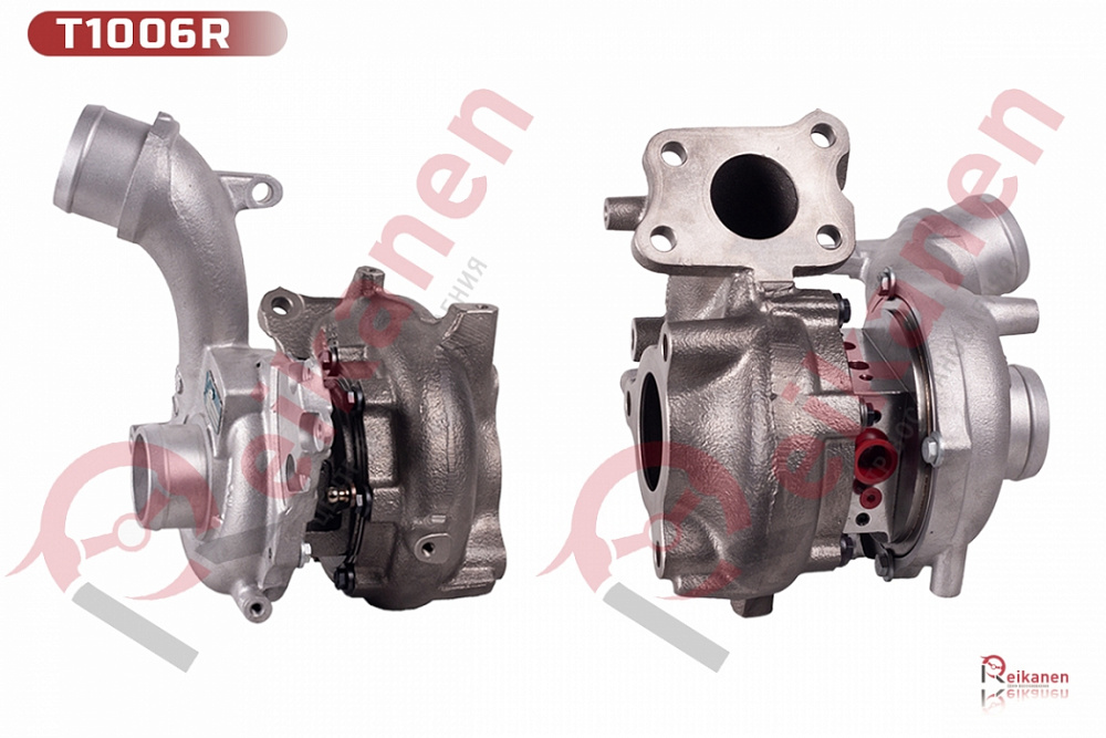 Турбокомпрессор BORGWARNER восстановленный Ниссан Навара (NISSAN NAVARA) D40 2.5dCi 10- БЕЗ ЭЛ. АКТ