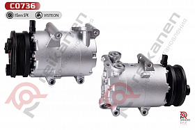Компрессор кондиционера восстановленный Форд Фокус 3 (FORD FOCUS III) 2,0 11-14 5PK