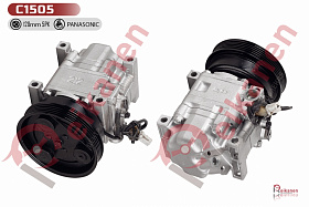 Компрессор кондиционера восстановленный Мазда (MAZDA) 626 GF 97-02