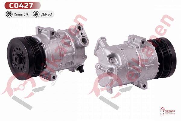 Компрессор кондиционера восстановленный Опель Корса (OPEL CORSA) D/E 1.0/1,2/1,4 06