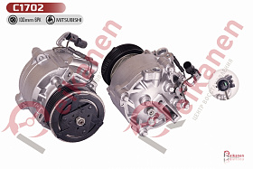 Компрессор кондиционера восстановленный Мицубиси (MITSUBISHI) ASX / Лансер (LANCER) 10- 6PK