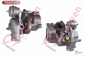 Турбокомпрессор BORGWARNER восстановленный Ауди (AUDI) A4 / A6 / Фольксваген Пассат (VW PASSAT) 1.8T 99-09