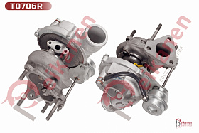 Турбокомпрессор BORGWARNER восстановленный Форд Транзит (FORD TRANSIT) 2.5TD 96-