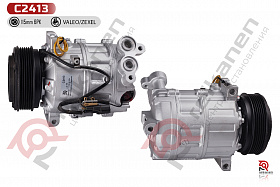 Компрессор кондиционера восстановленный Вольво (VOLVO) S80/XC90 4.4 V8 05-10