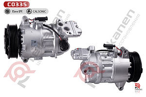 Компрессор кондиционера восстановленный БМВ (BMW) 1/3/X1 04-15