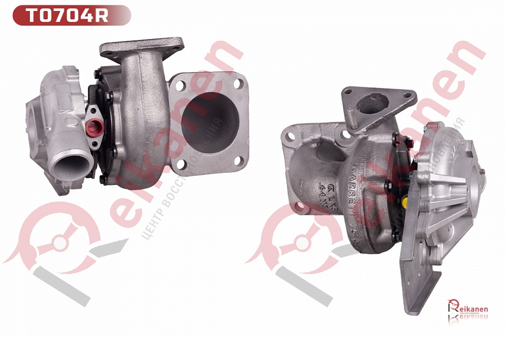 Турбокомпрессор GARRETT восстановленный Форд Транзит (FORD TRANSIT) 2.4TDCi 06- БЕЗ ЭЛ. АКТ