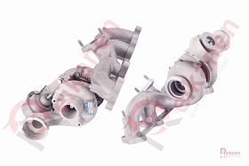 Турбокомпрессор BORGWARNER восстановленный Фольксваген Транспортер 5 (VW TRANSPORTER V) 1.9TDI (AXC) 05-