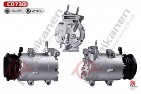 Компрессор кондиционера восстановленный Форд Фокус 3 (FORD FOCUS III) 1,6Ti 14- 5PK