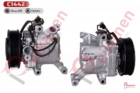 Компрессор кондиционера восстановленный Тойота Пассо (TOYOTA PASSO) 1.0 (1KR) 04-10 6PK
