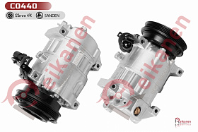 Компрессор кондиционера восстановленный Опель Омега (OPEL OMEGA) B 2.5 TD 94-02