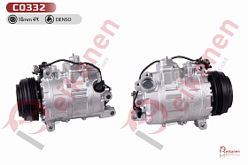 Компрессор кондиционера восстановленный БМВ (BMW) 5/6/7/X5/X6 V8 09-