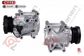 Компрессор кондиционера восстановленный Ягуар (JAGUAR) S-TYPE/X-TYPE 2.5/2.7D/3.0 V6 99-05