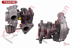 Турбокомпрессор BORGWARNER восстановленный Фольксваген Форд (VAG FORD) 1,9TDI